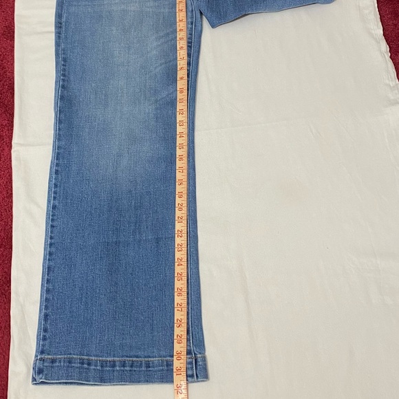 NWT Kancan Medium Wash High Rise Wide Leg Trouser Denim Size 29 - Picture 10 of 10